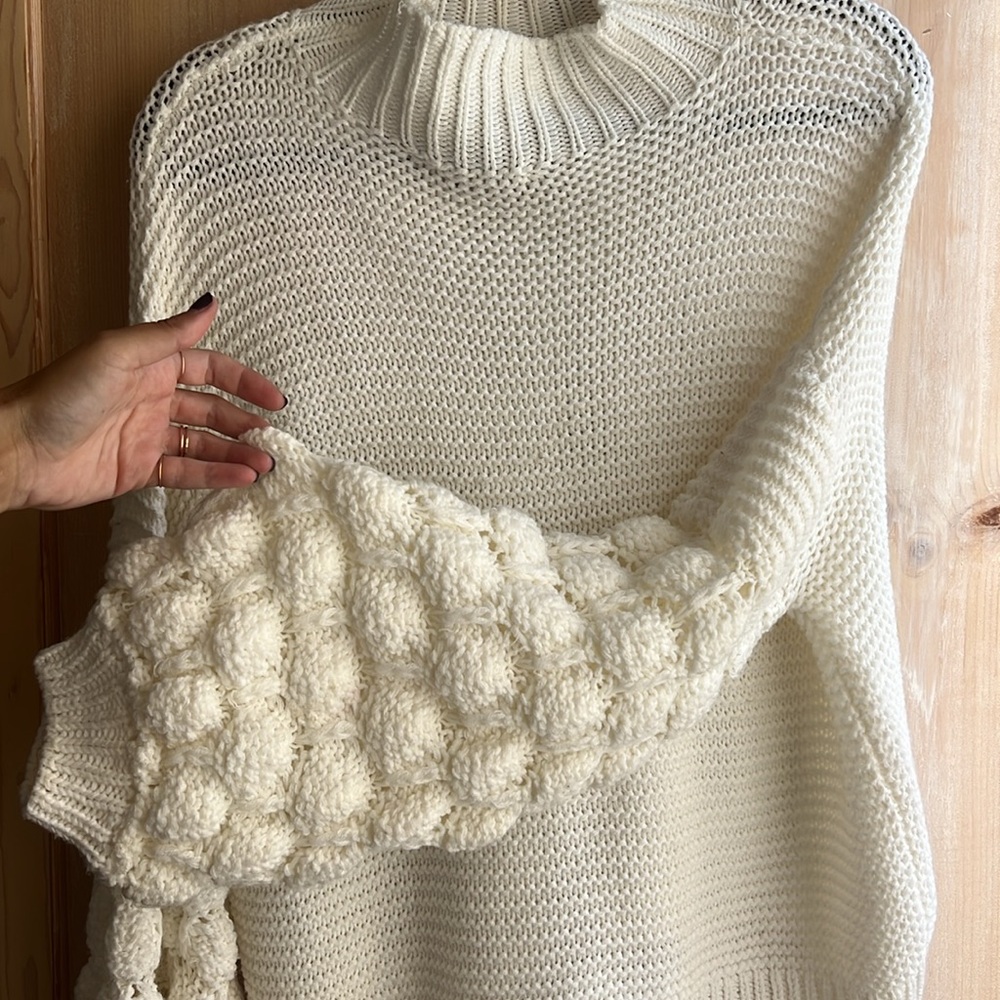 White sweater